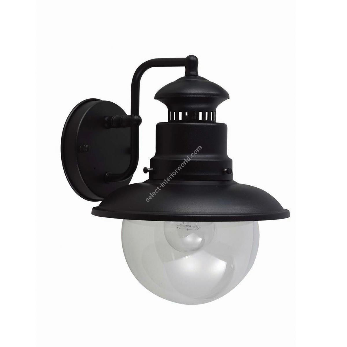 Elstead Lighting / Outdoor Wall Lights / Shipston 1 Lantern Black