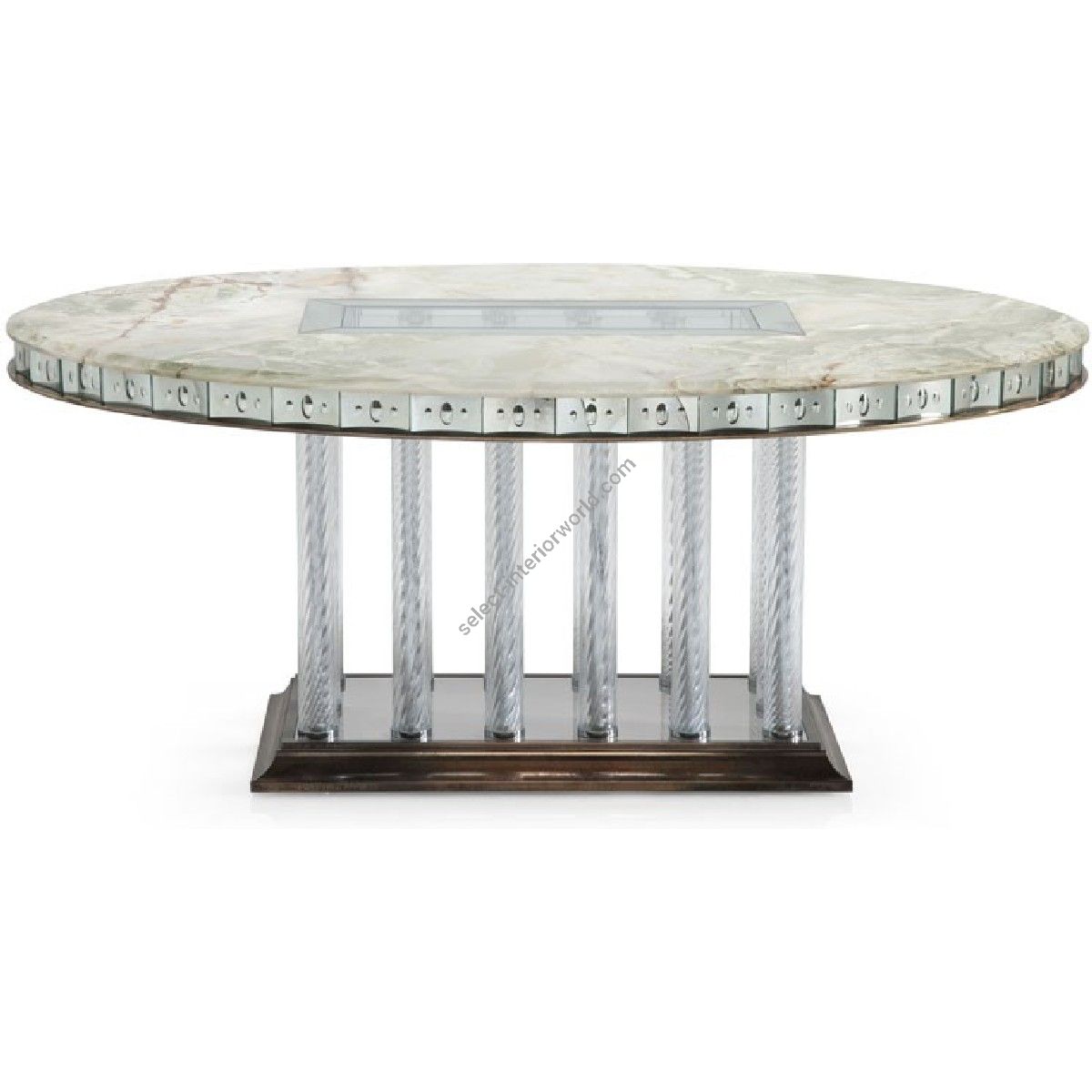 Arte Veneziana / Dining Tables / Hassun New Classic Handcrafted FTB-GLF-203-P8040