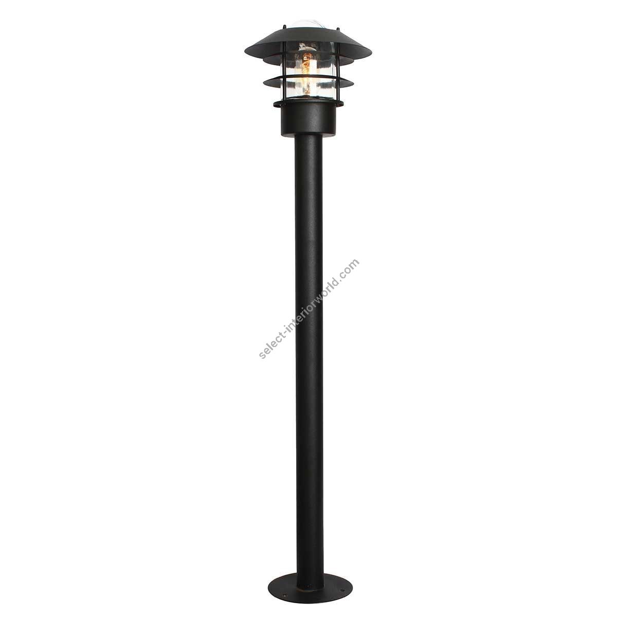 Elstead Lighting / Outdoor Bollard Lights / Helsingor 1 Lantern Black