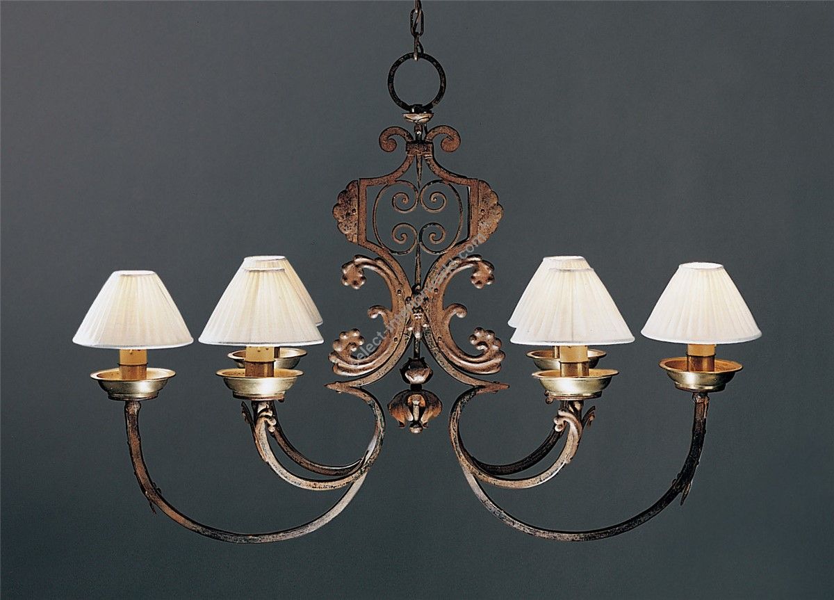 Officina Ciani / Chandeliers / Wrought Iron HL1031CH-6 Cortine