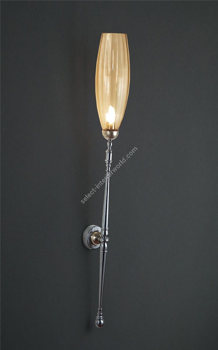 Officina Ciani / Wall Sconces / Iron with Amber Glass HL1043WA-1