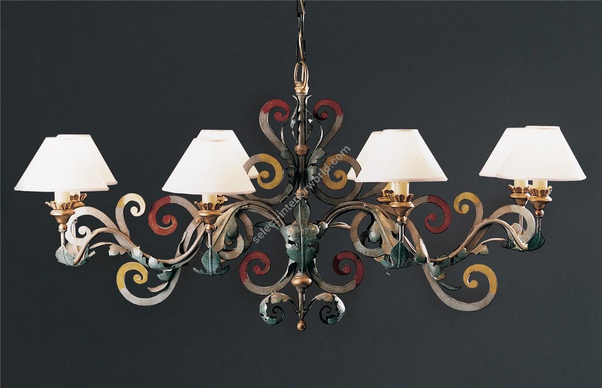 Officina Ciani / Chandeliers / Forged Iron HL1058CH-8