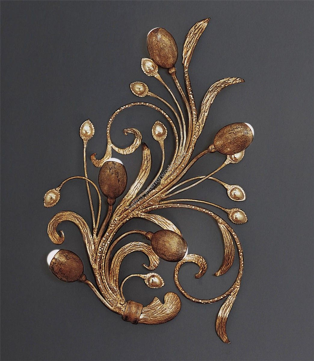 Officina Ciani / Wall Sconces / Brass 5 Lights HL1067WA-5CO Billi