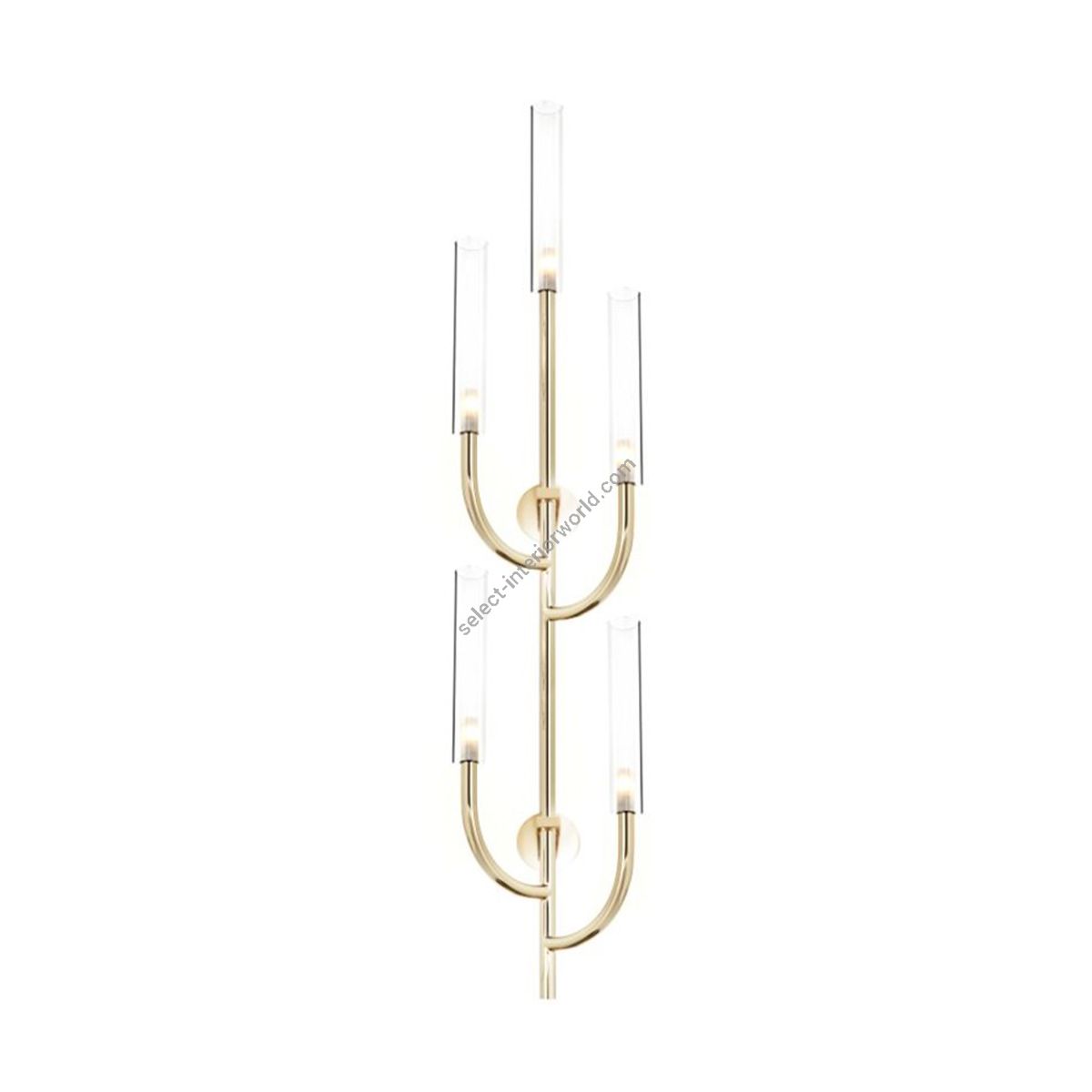 Modern large Decorative Wall Sconce, 5 Lights by Il Paralume Marina