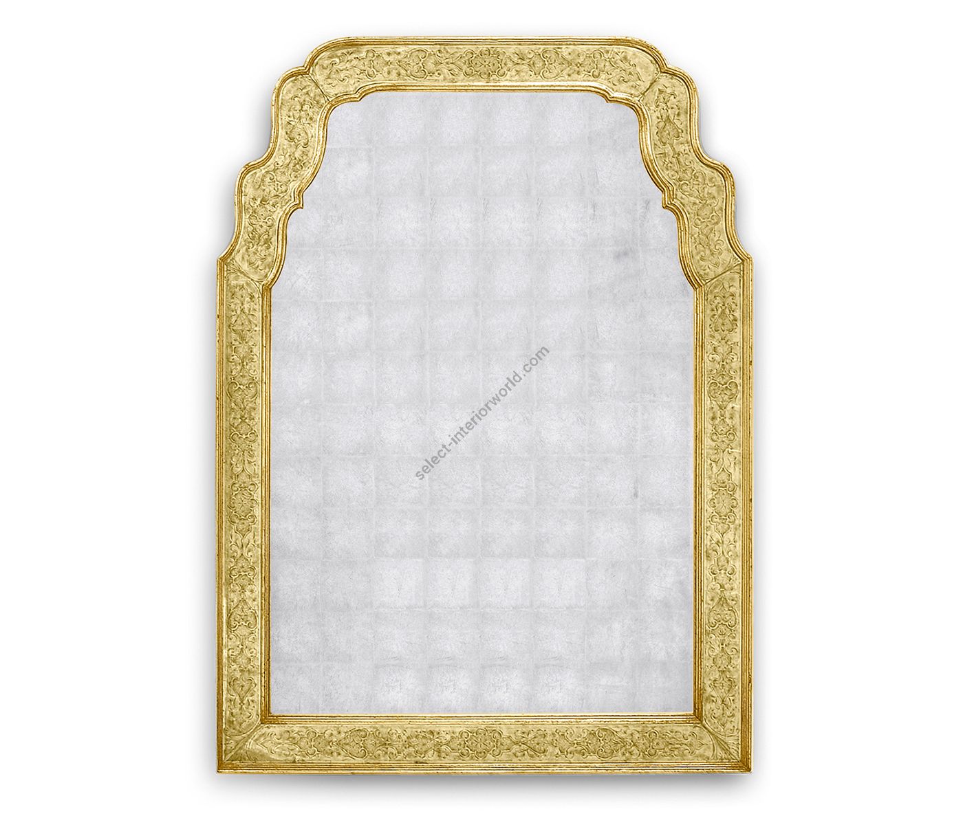Jonathan Charles / Gold Stunning Églomisé Mirror / 492092-GEG-GES
