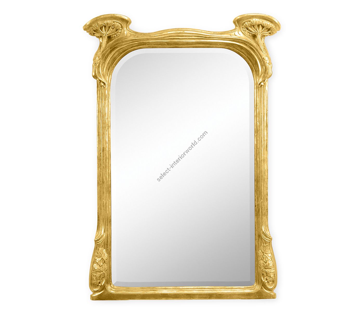 Jonathan Charles Fine Furniture / Art Nouveau gilded mirror / 493203