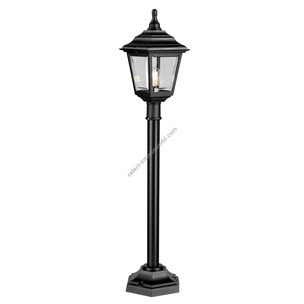 Elstead Lighting / Outdoor Post Lights / Kerry Pillar Lantern Black