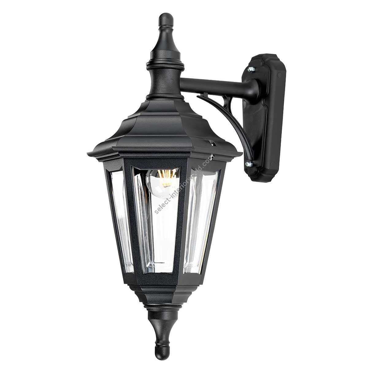 Elstead Lighting / Outdoor Wall Lights / Kinsale Lantern Black