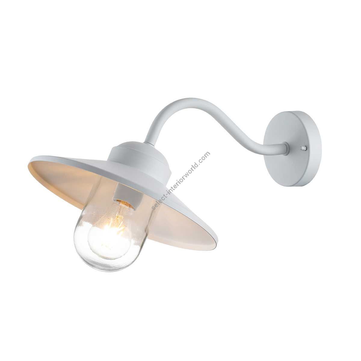 Elstead Lighting / Outdoor Wall Lights / Klampenborg Lantern White