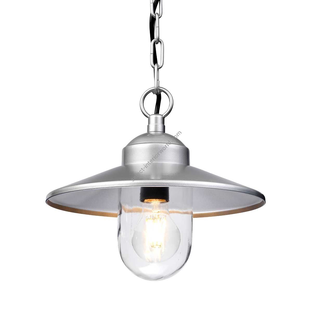 Elstead Lighting / Outdoor Pendant Lights / Klampenborg Silver