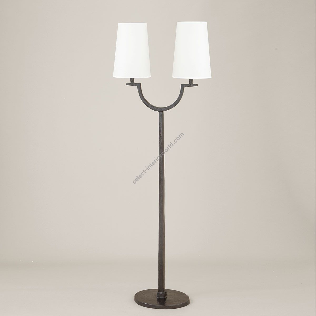 Objet Insolite / Bronze floor lamp / Lampadaire Perceval