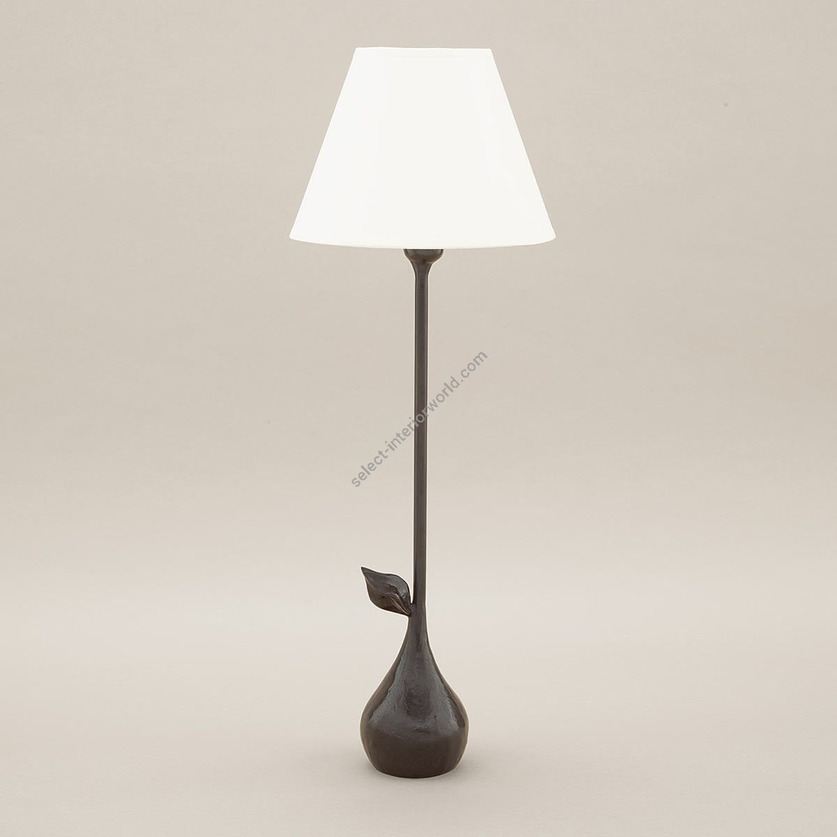 Objet Insolite / Bronze table lamp / Lampe Clara