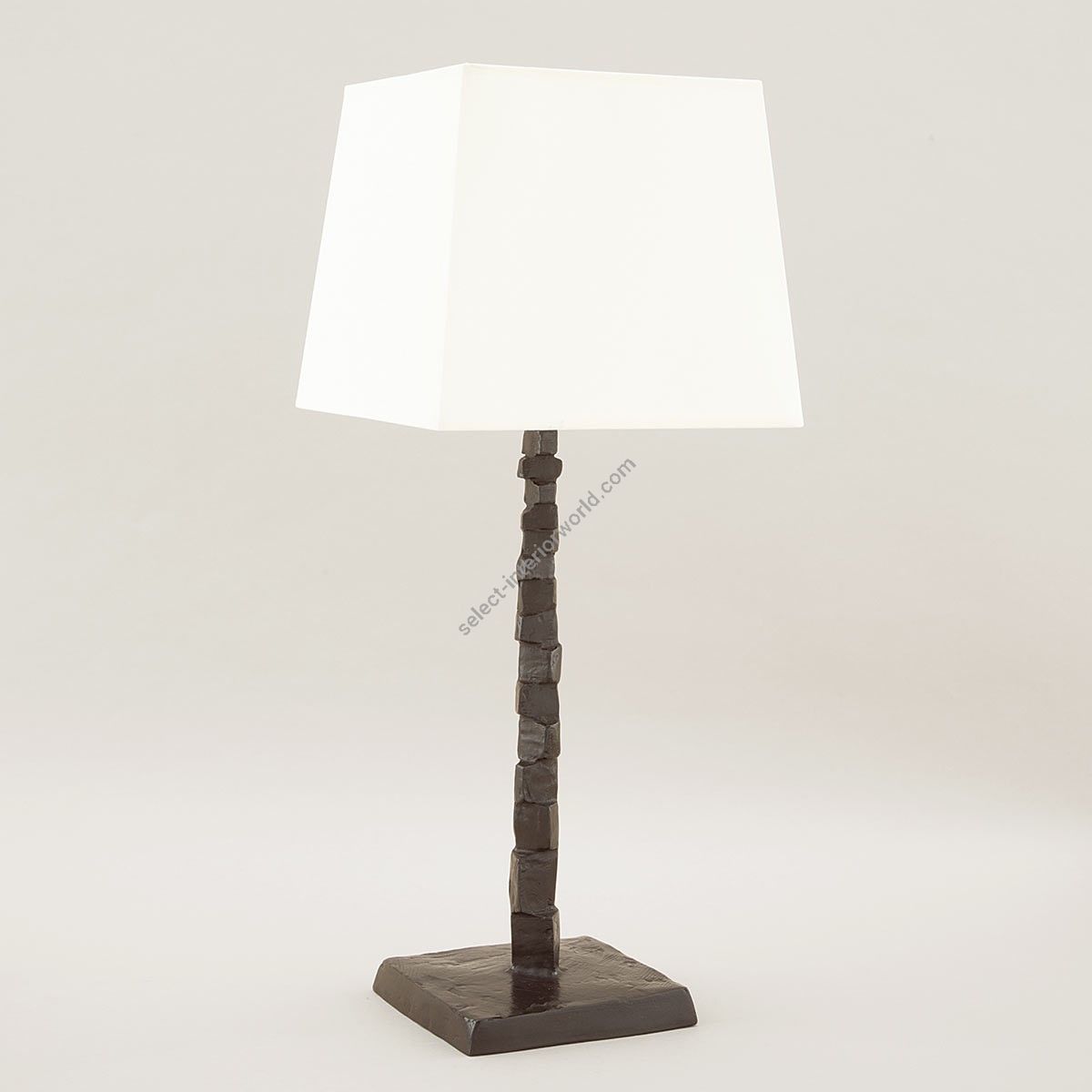 Objet Insolite / Bronze table lamp / Lampe Fragile