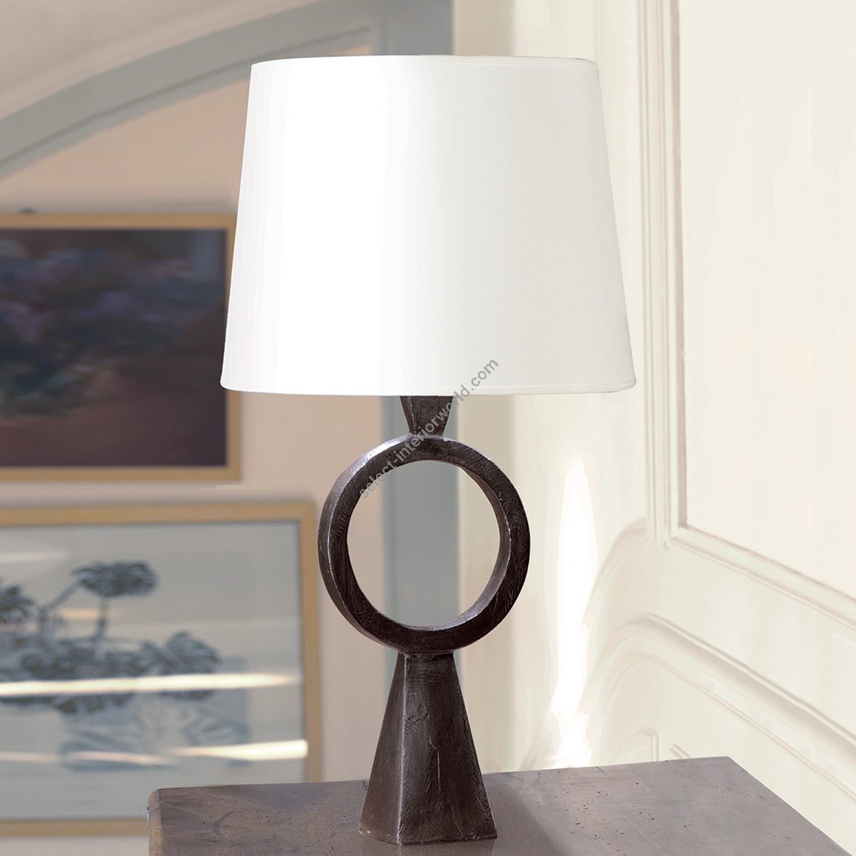 Objet Insolite / Bronze table lamp / Lampe Max