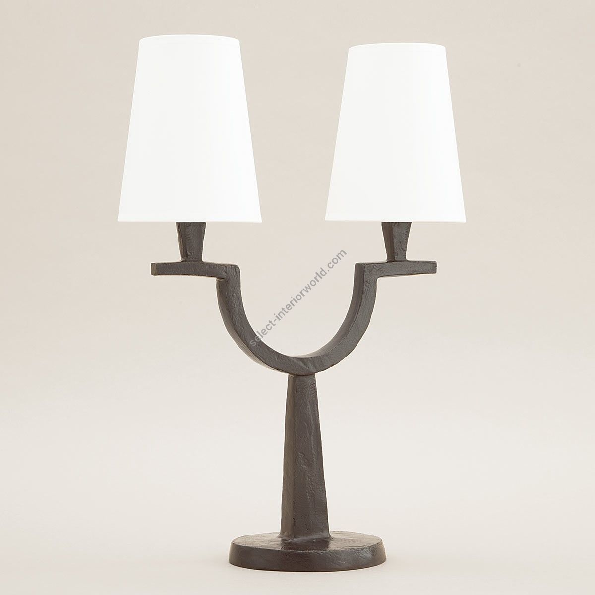 Objet Insolite / Bronze table lamp / Lampe Perceval