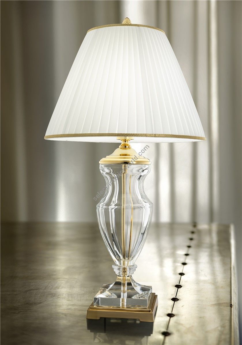 Italian Luxury Lighting / Table Lamps / Crystal And Brass LF1050