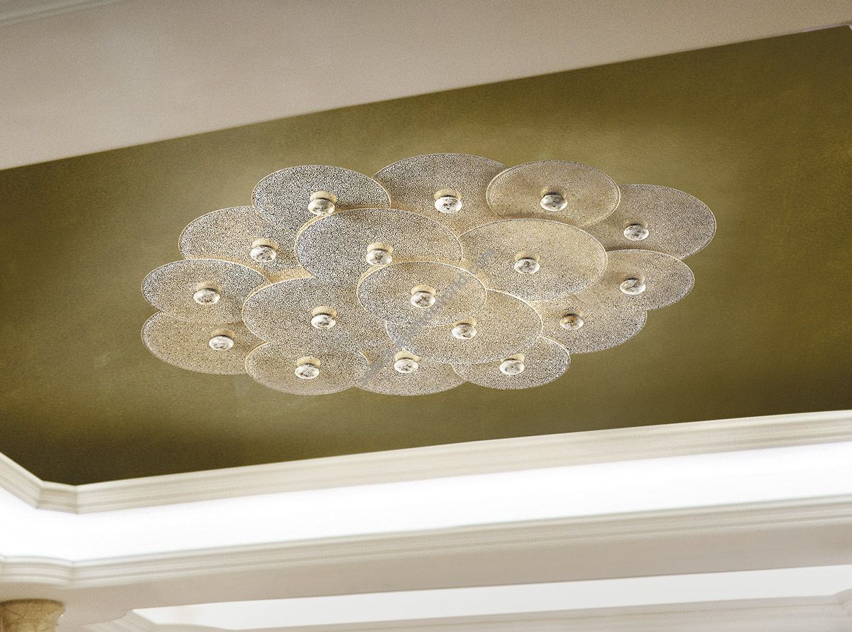 Glass & Glass Murano / Semi-Flush Mounts / Habitat Creative 3.3 ART. С-36003