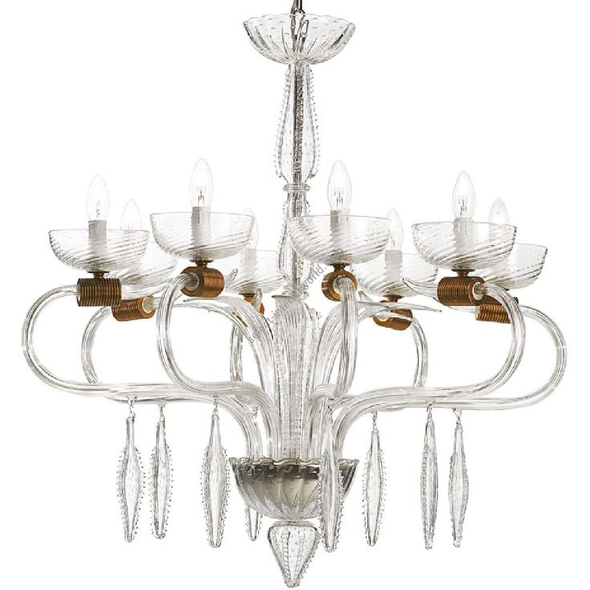 Arte Veneziana / Chandeliers / Linette Art Déco LDC-AVA-008-LD190