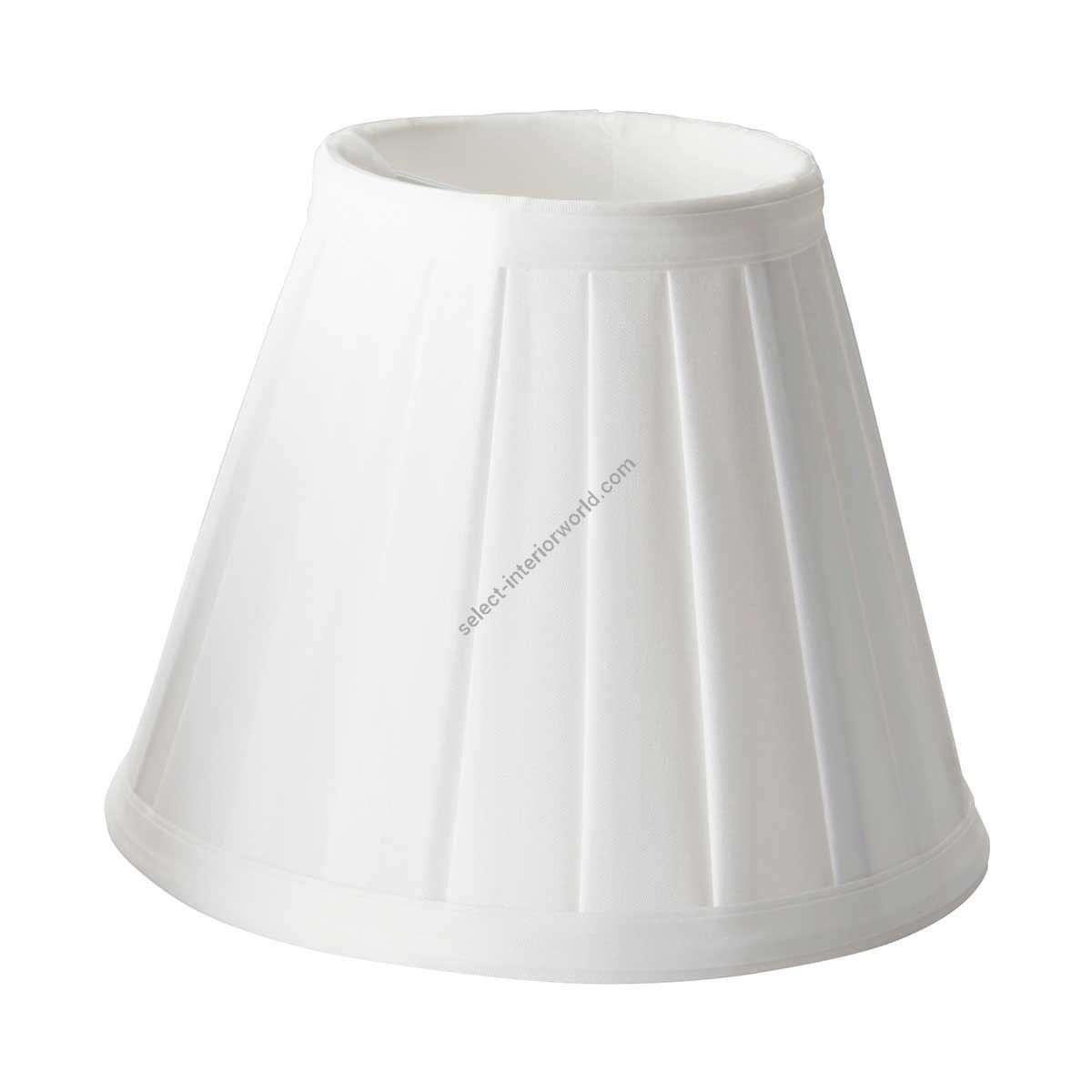 Elstead Lighting / Lampshades / Clip Shades Pleated White Candle Shade