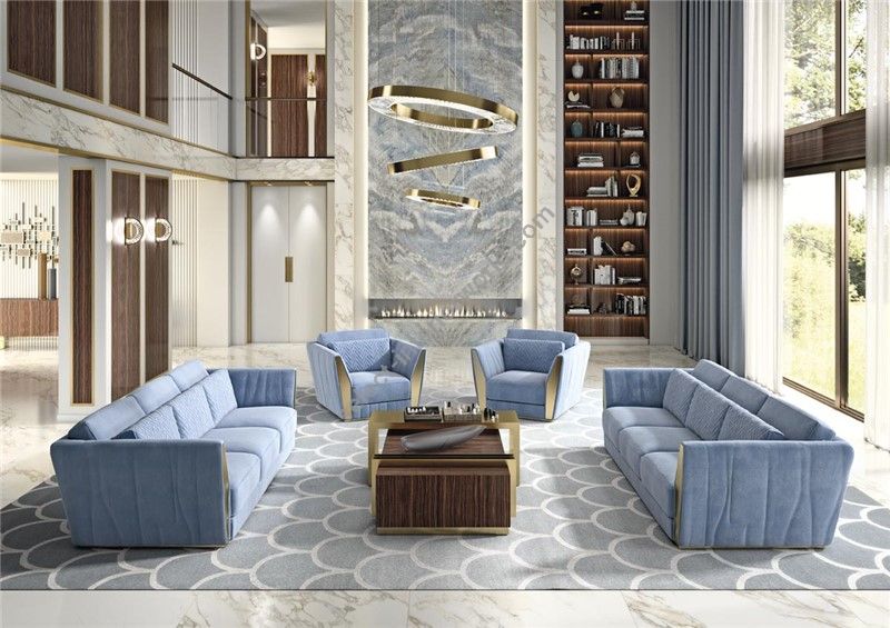 Keoma / Sofas / Gunel: Sectional Sofa, Armchair