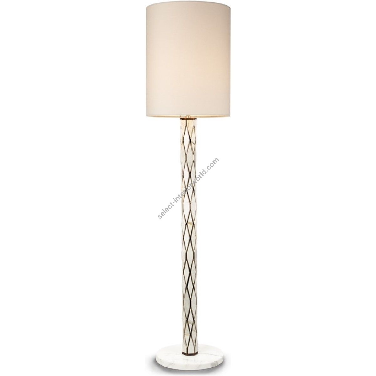 Officina Luce / Floor Lamps / Marble Flaire 1642