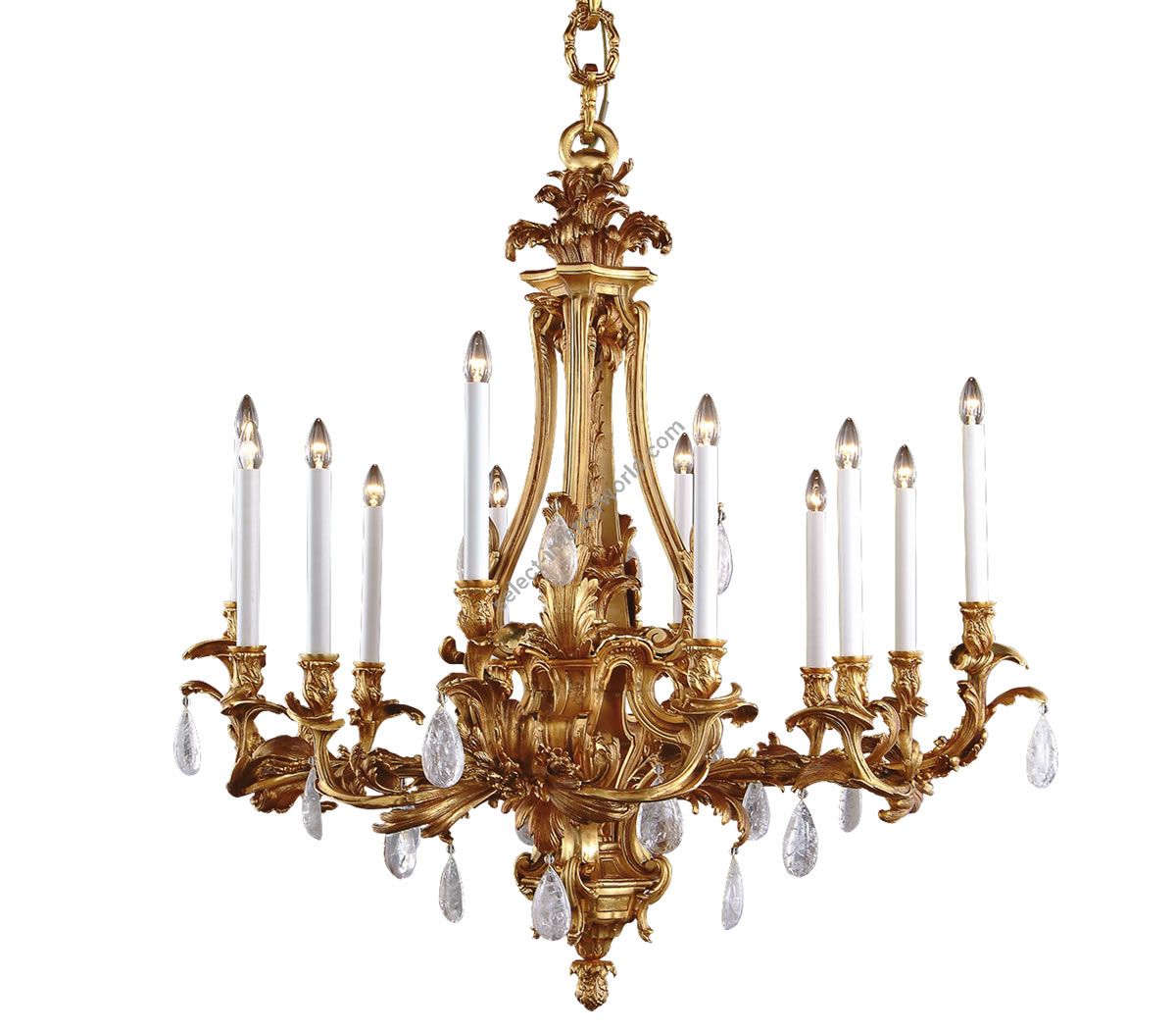 Mariner / Beautiful French Chandelier, Rococo Style / 19559