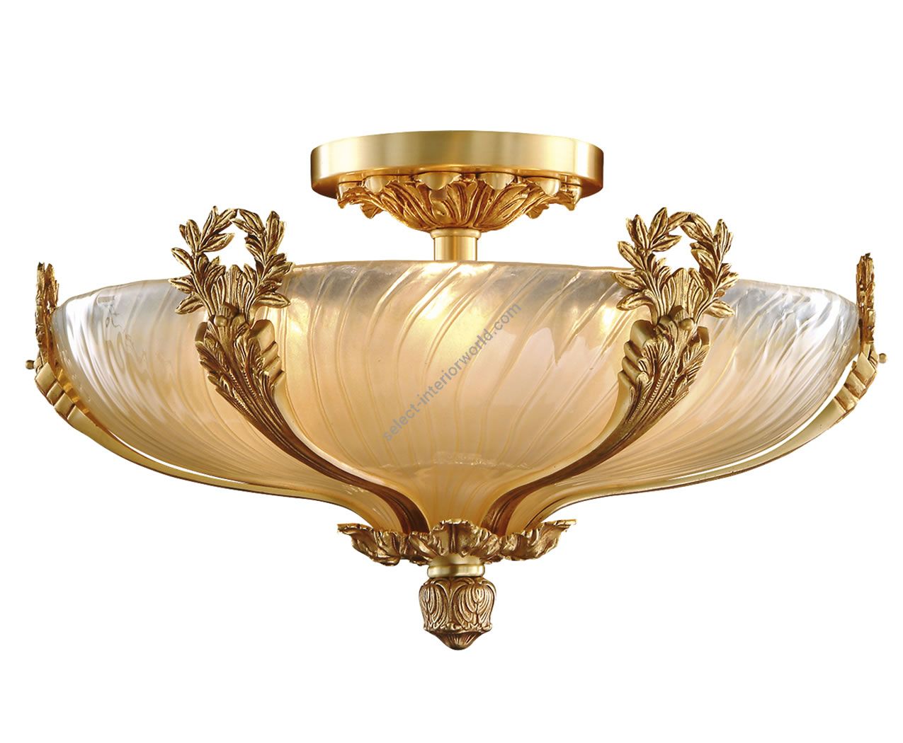 Mariner / Pendants & Suspension Lights / Casted Bronze & Venetian glass 19524.1