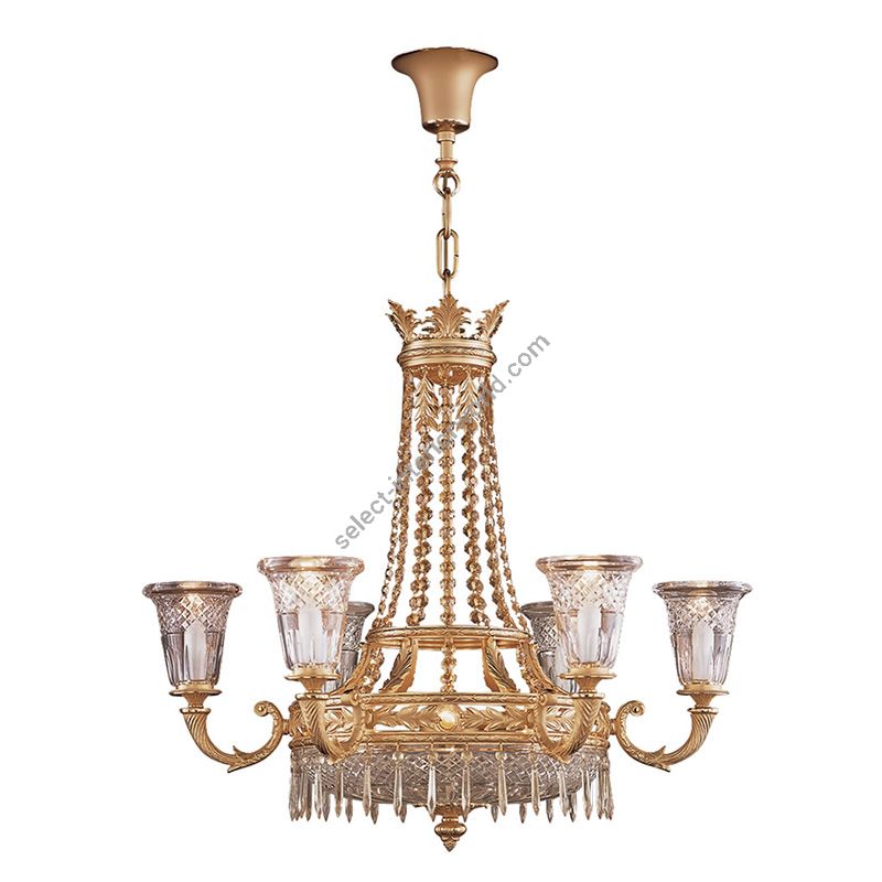 Mariner / Chandeliers / Casted Bronze & Cut crystal 19209.0