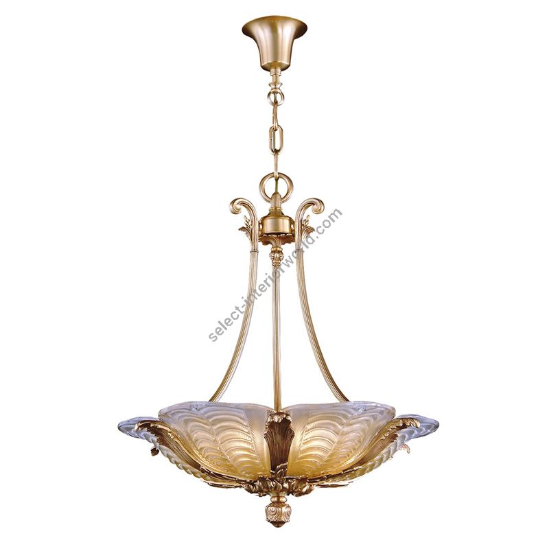 Mariner / Pendants & Suspension Lights / Casted Bronze & Venetian glass 19494.1