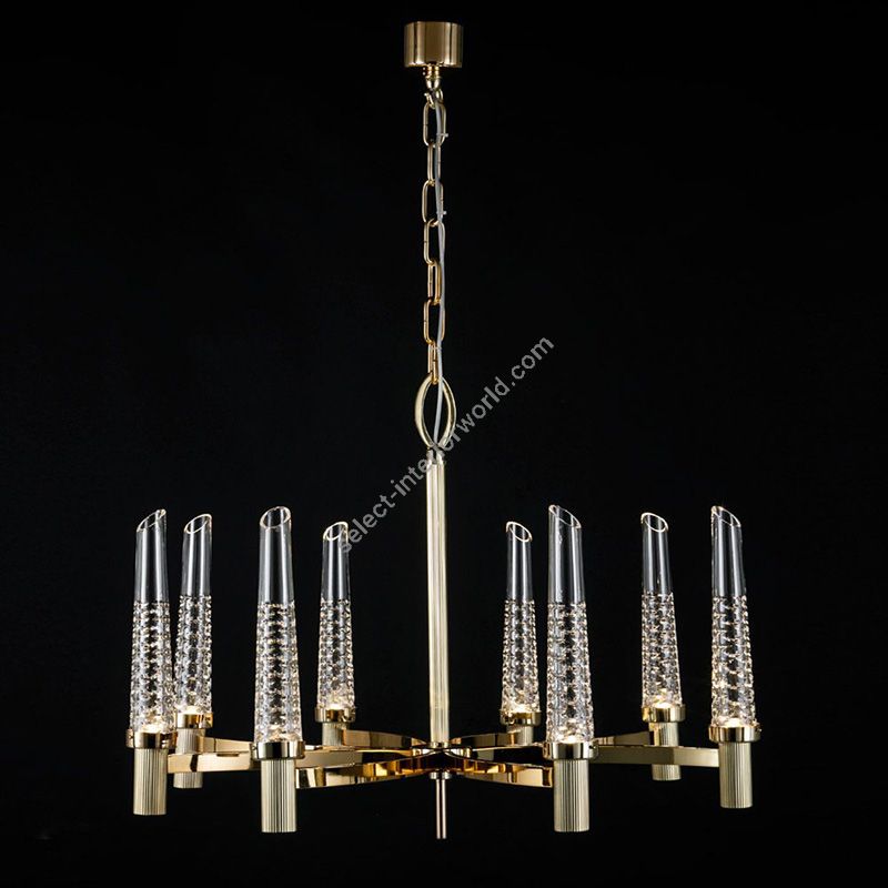 Mariner / Chandeliers / Brass & Italian crystal 20216.0