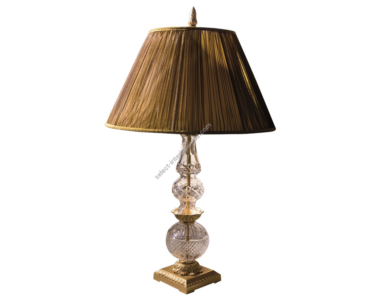 Mariner / Table Lamps / Casted Bronze & Italian crystal 19901.0