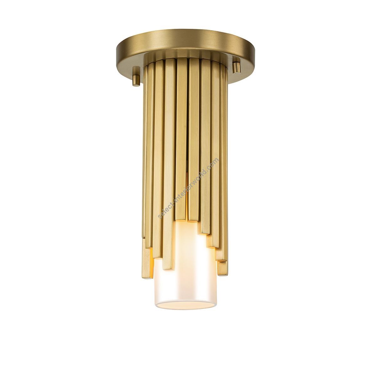 Elstead Lighting / Pendant Lights / Marvele 1 lt Mini Aged Brass