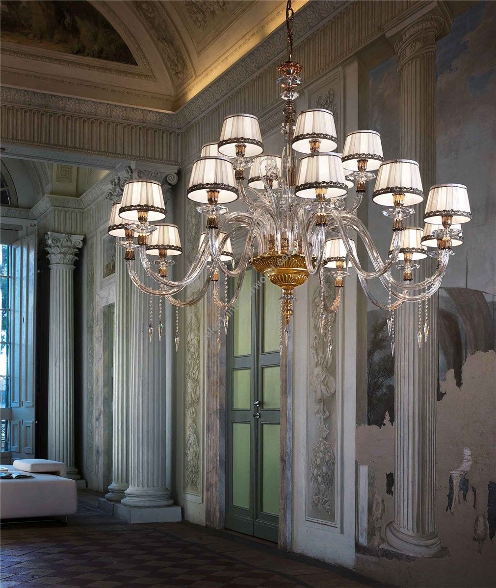 Euroluce Lampadari / Chandeliers / Midha Alicante L12+6 Shade