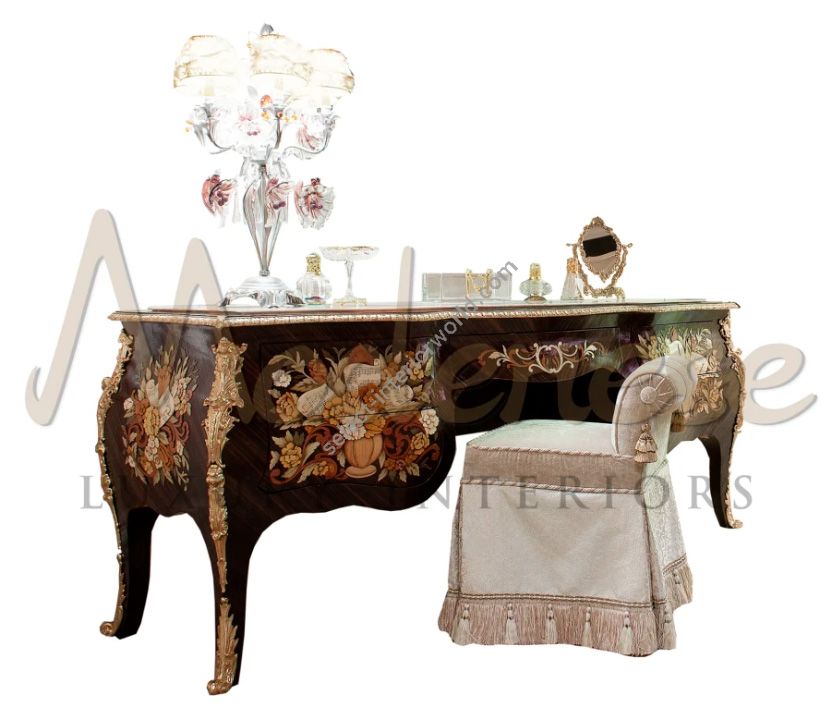 Modenese Luxury Interiors / Dressing Tables / Noble 5-Drawers Toilette 14204