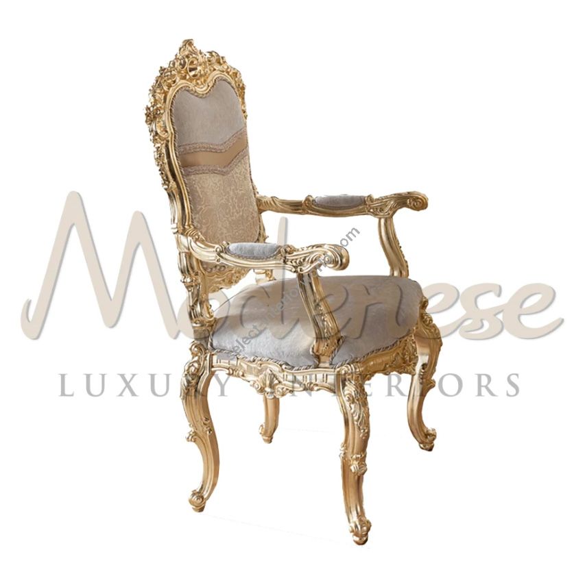 Modenese Luxury Interiors / Dining Armchairs / Pristine Baroque 15505