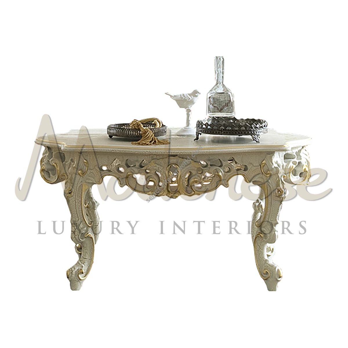 Modenese Luxury Interiors / Coffee Tables / Luxe Ivory Figured 15664