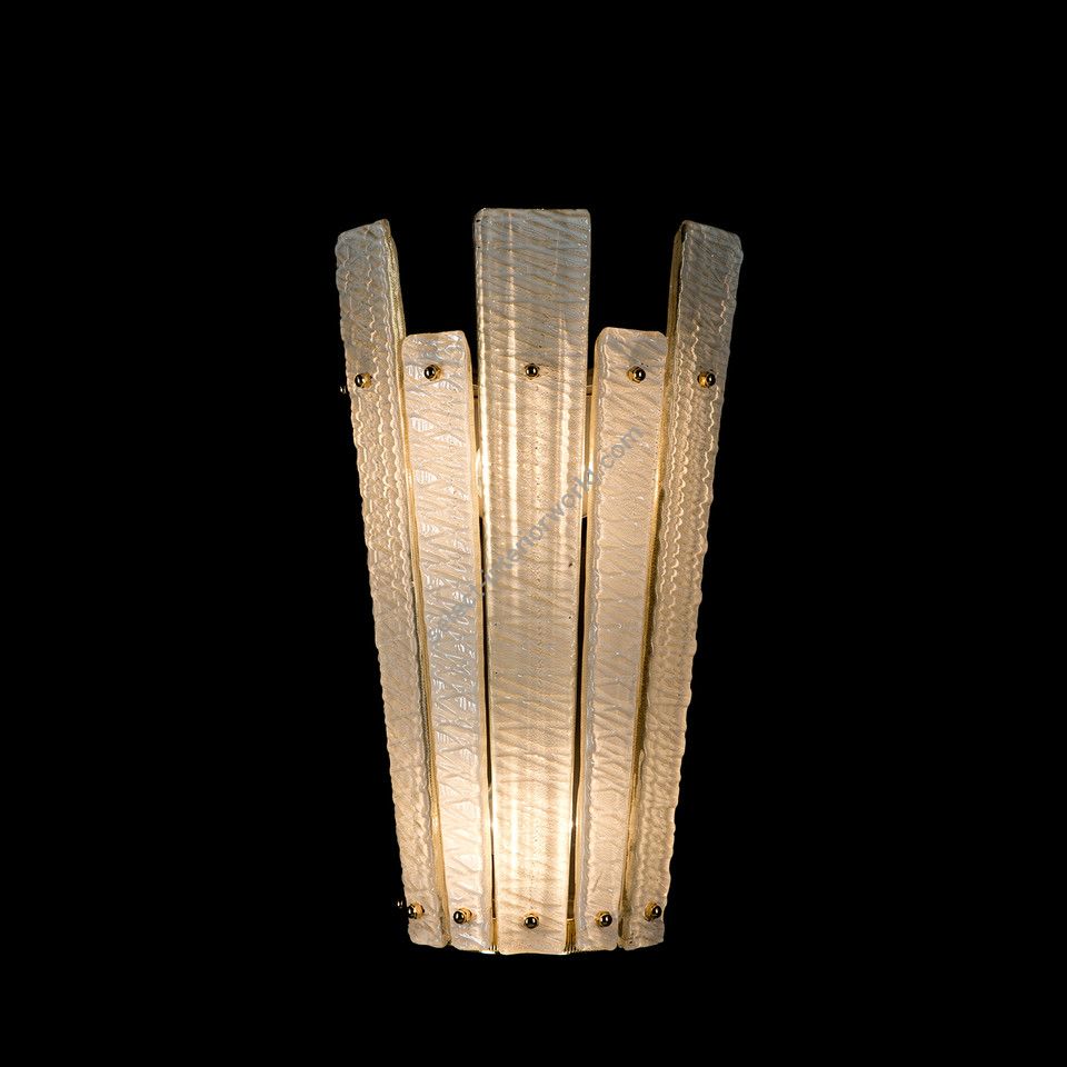 Mariner / Wall Sconces / Gallery 24K Gold Venetian Glass 20144.1