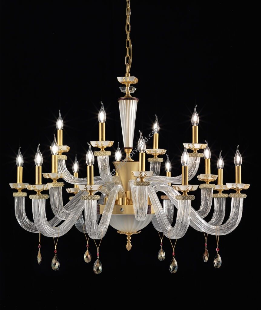 Euroluce Lampadari / Chandeliers / Museum L8+4+4 Transparent