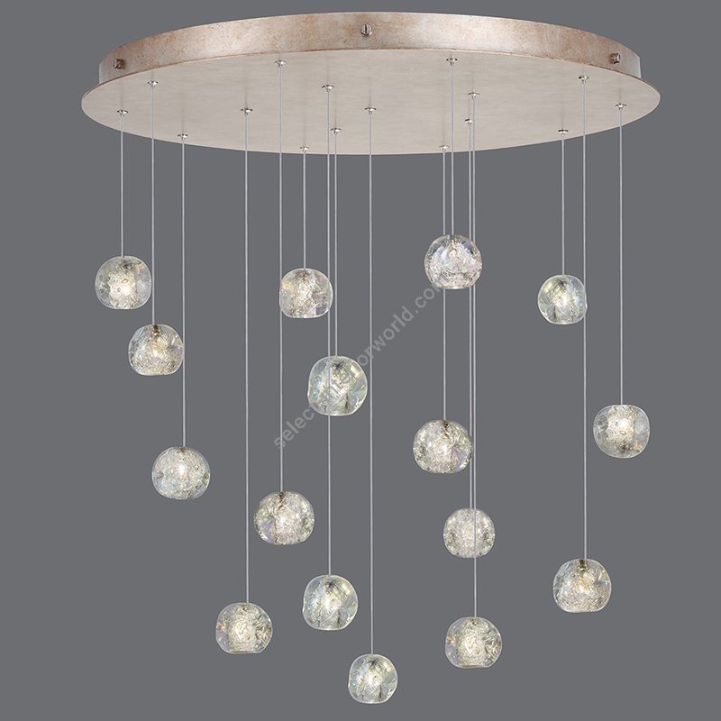 Fine Art Handcrafted Lighting / Pendant Lights / Natural Inspirations 32″ Round 862840-106L 206L