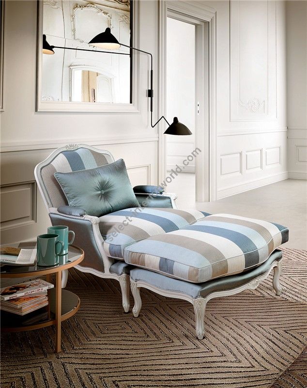 Keoma / Armchairs / Chinook: Armchair and Ottoman