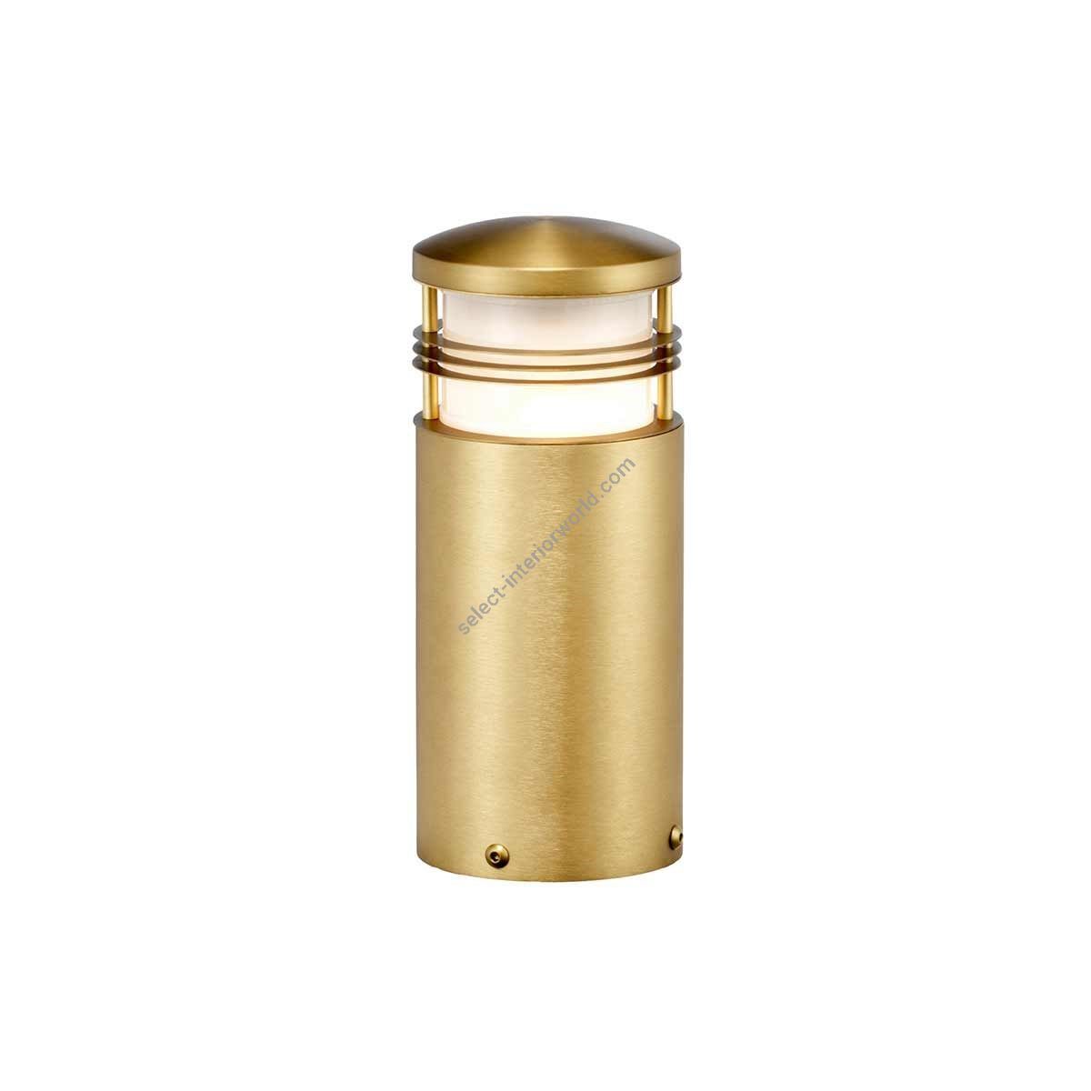 Elstead Lighting / Outdoor Bollard Lights / Newbrighton 1 Mini Brushed Brass