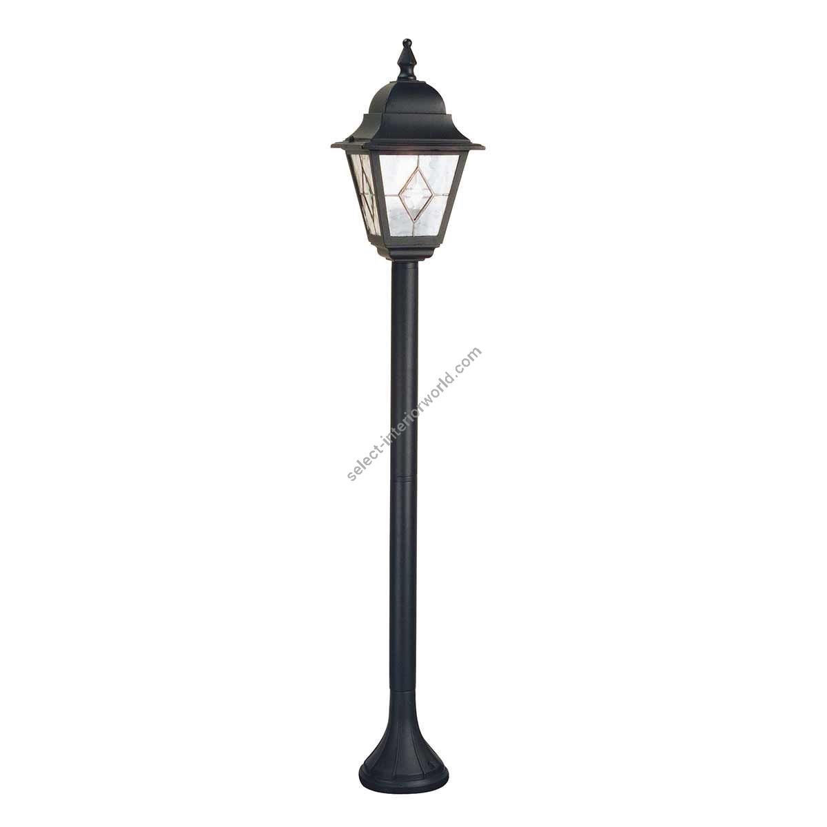 Elstead Lighting / Outdoor Post Lights / Norfolk Pillar Lantern Black