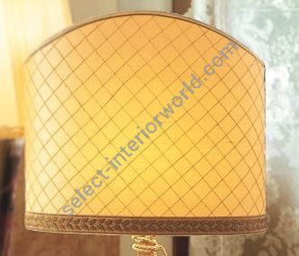 Il Paralume Marina / Lampshades / Half oval lampshade closed behind with upper hump