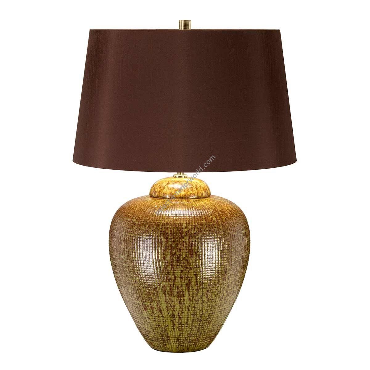 Elstead Lighting / Table Lamps / Oakleigh Park Green & Brown