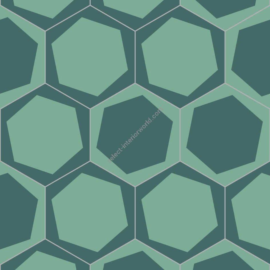 Bisazza / Cementiles / On/Off Teal