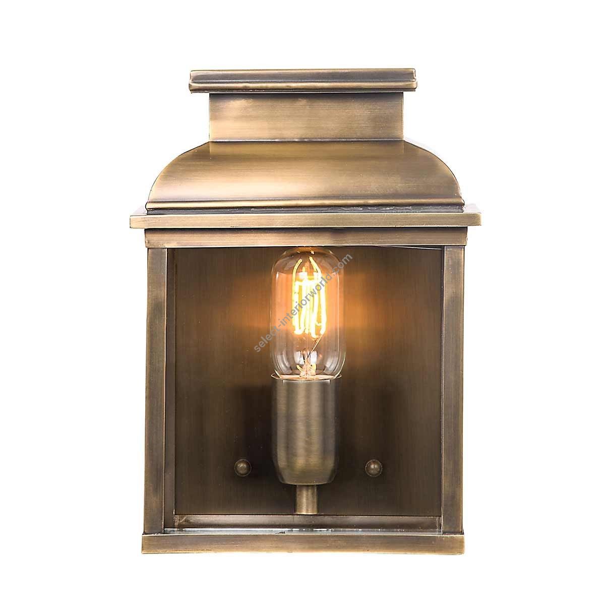 Elstead Lighting / Outdoor Wall Lights / Old Bailey Lantern Aged Brass