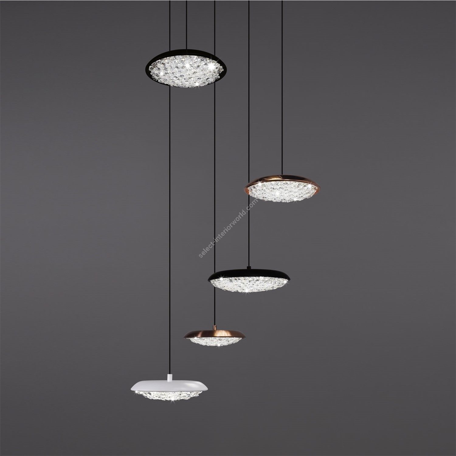 Manooi / Pendants & Suspension Lights / Crystal Personal universe Origo