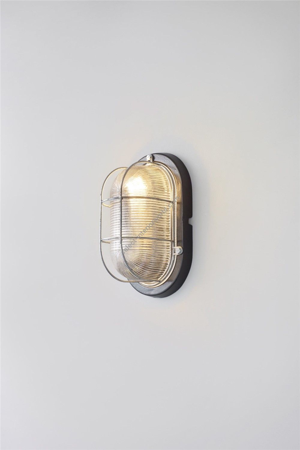 Original BTC / Wall Lights / Oval Aluminium Bulkhead 7003