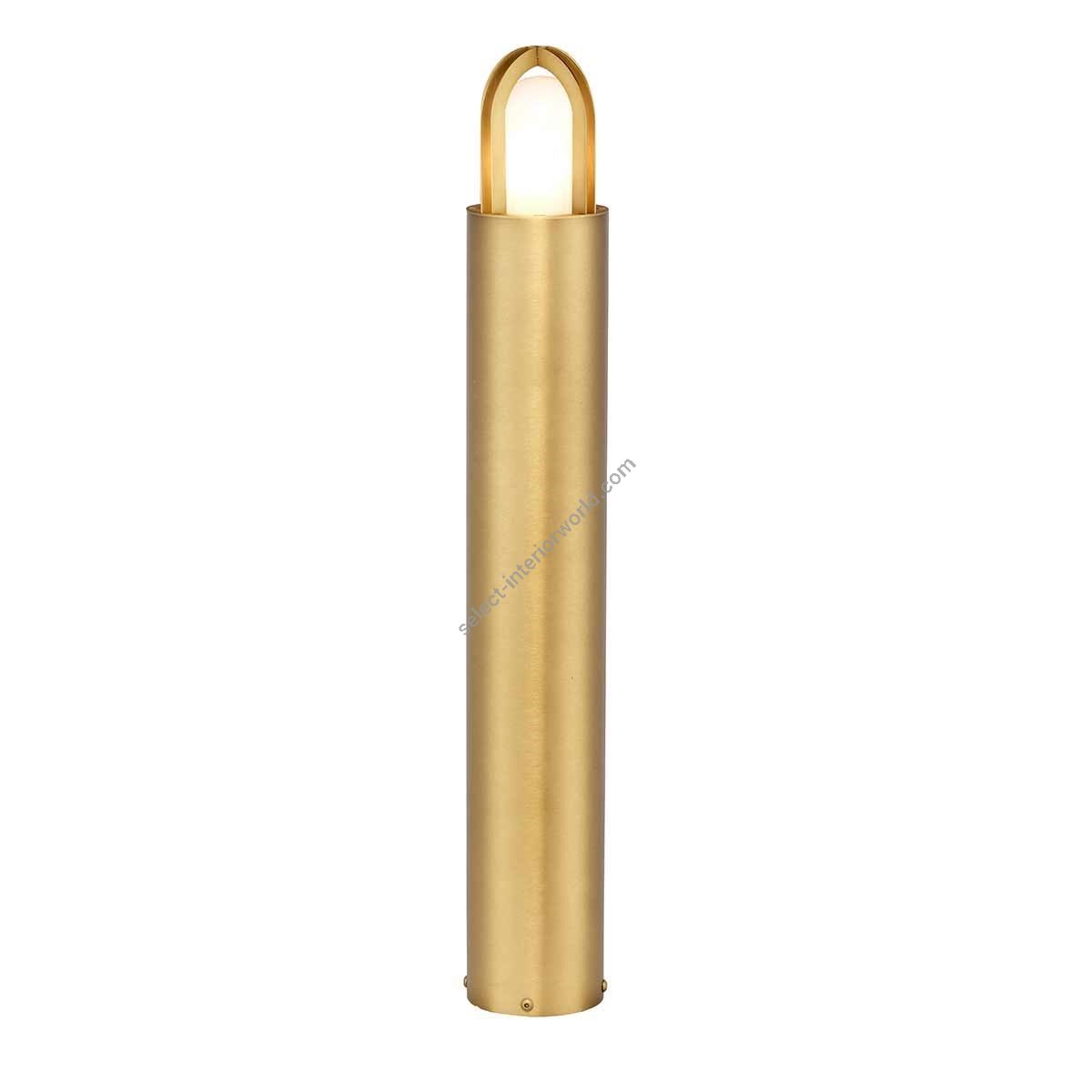 Elstead Lighting / Outdoor Bollard Lights / Paignton 1 Brushed Brass