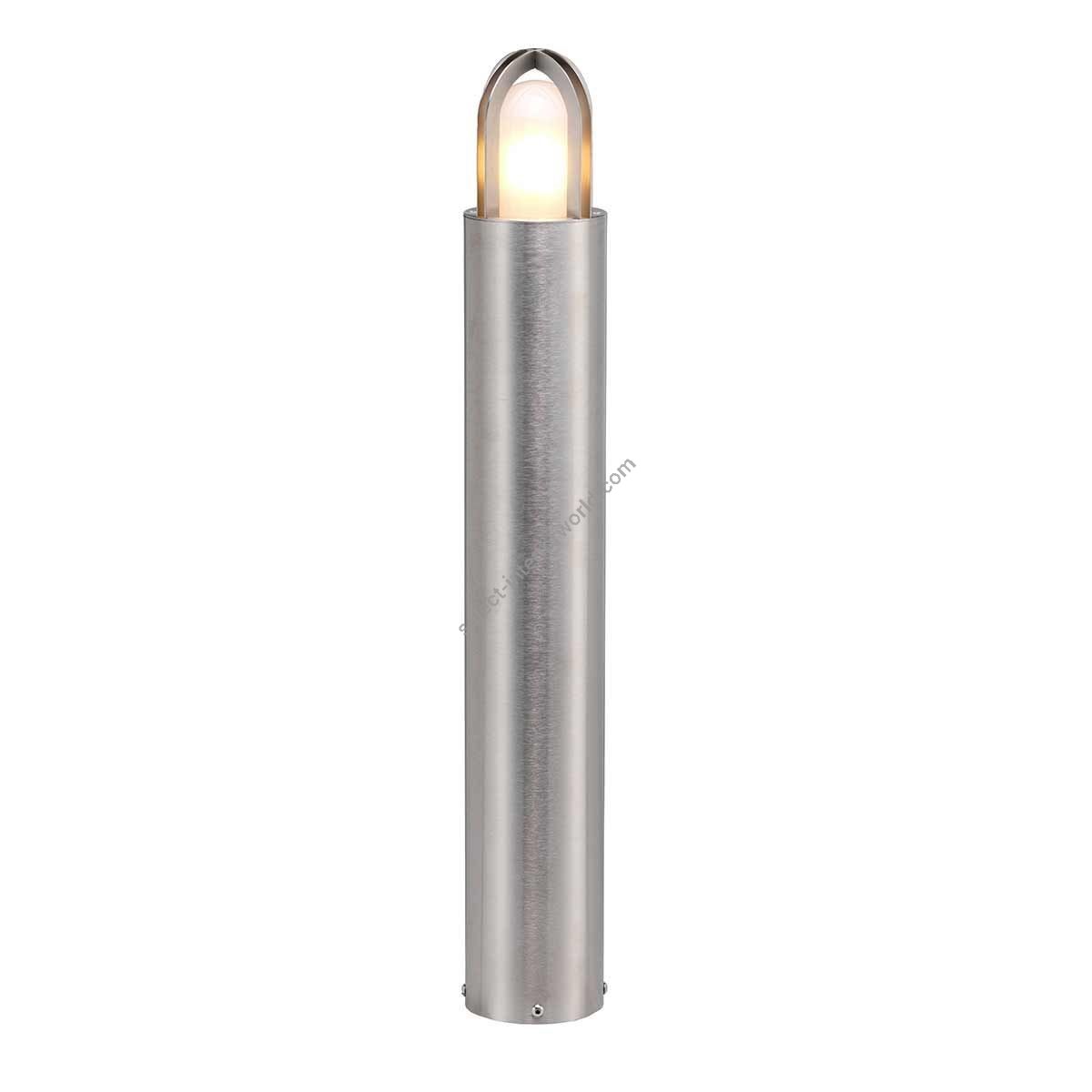Elstead Lighting / Outdoor Bollard Lights / Paignton 1 Light Stainless Steel